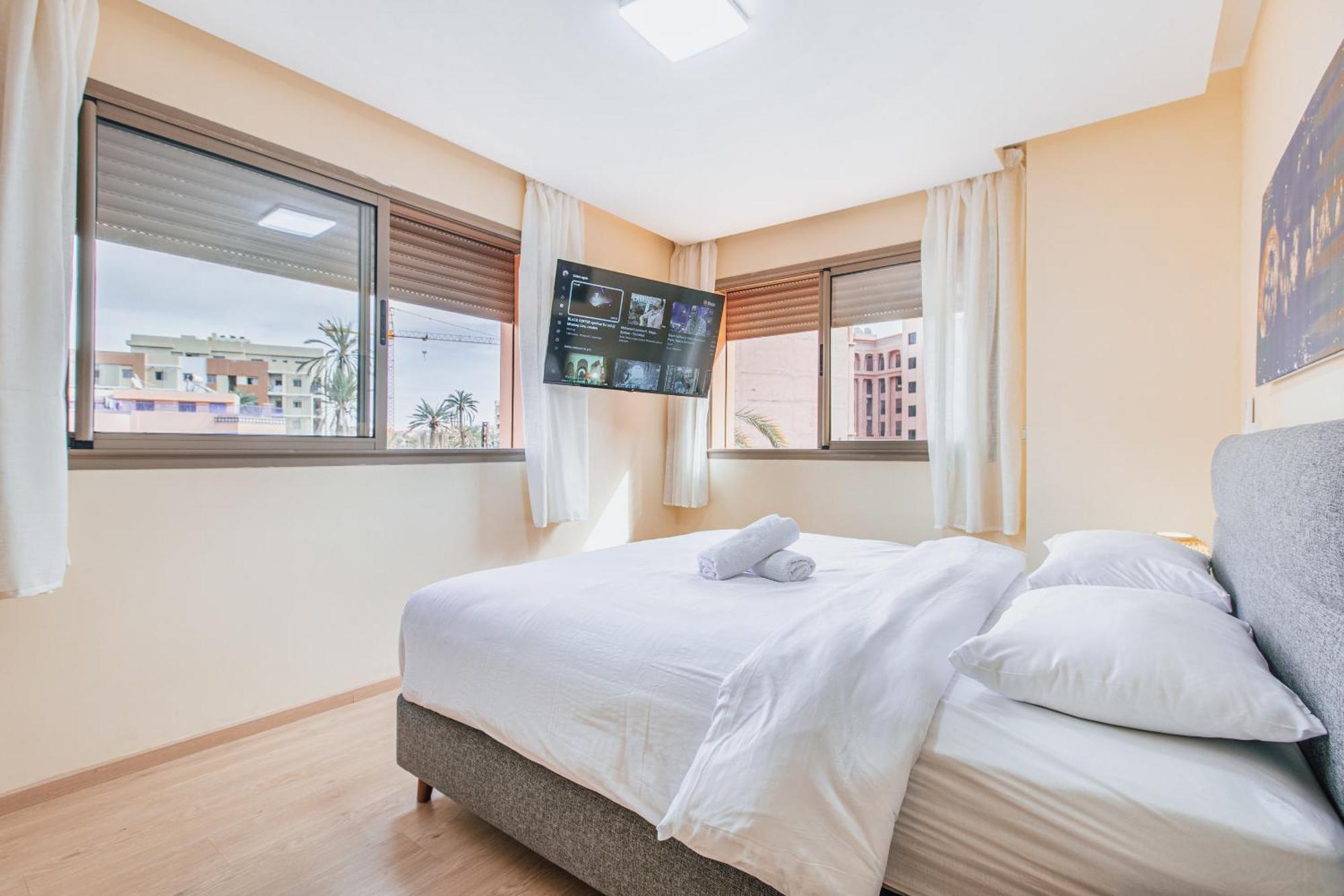 Migdal Gueliz Apart Hotel Marrakesz Zewnętrze zdjęcie