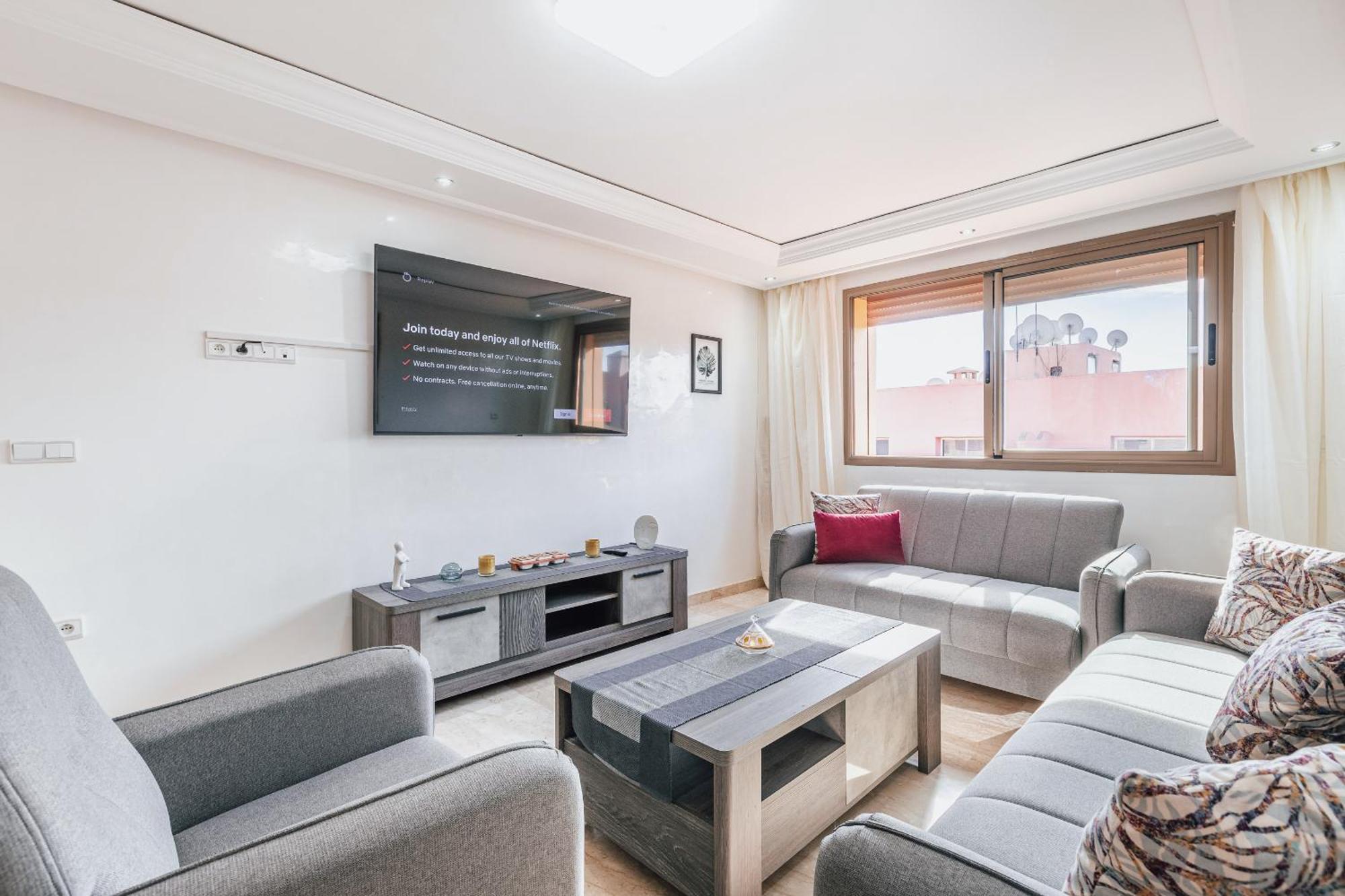 Migdal Gueliz Apart Hotel Marrakesz Zewnętrze zdjęcie