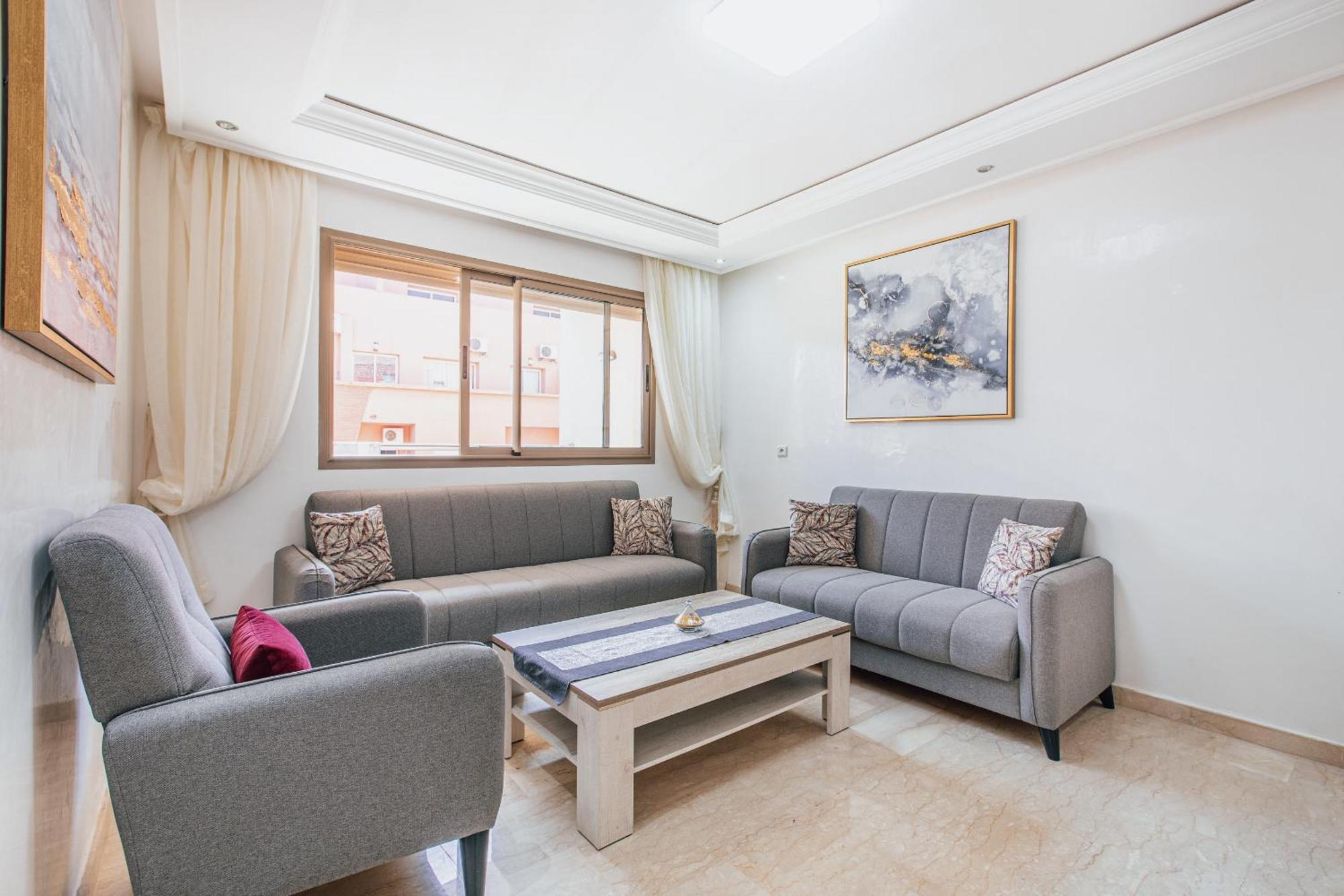 Migdal Gueliz Apart Hotel Marrakesz Zewnętrze zdjęcie