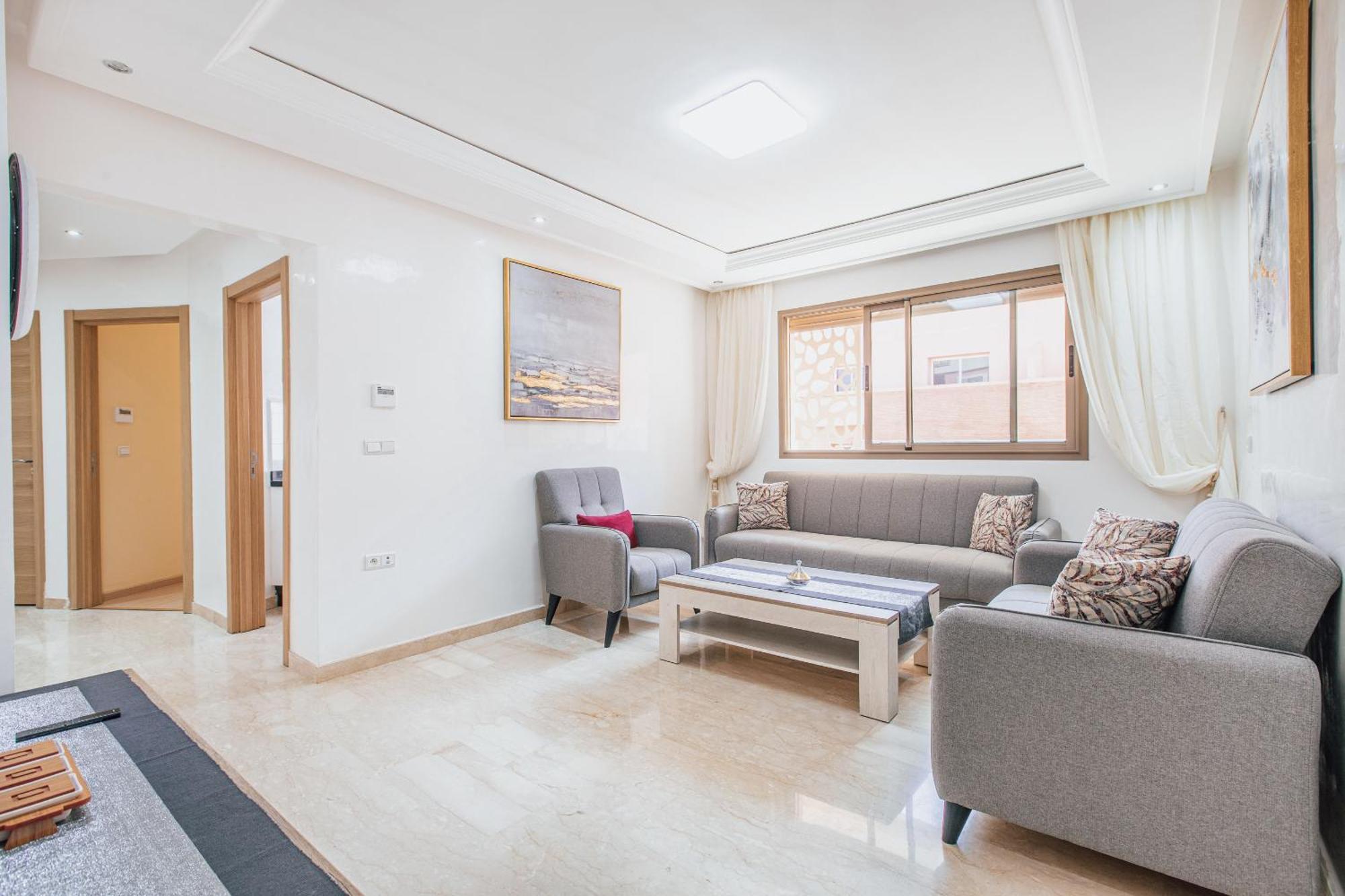Migdal Gueliz Apart Hotel Marrakesz Zewnętrze zdjęcie